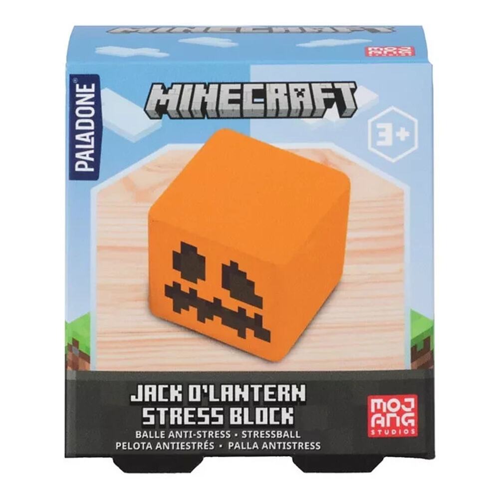 🔥PALADONE Minecraft Stress Block Squishy Sensory Fidget Toy PINK BNWT🔥